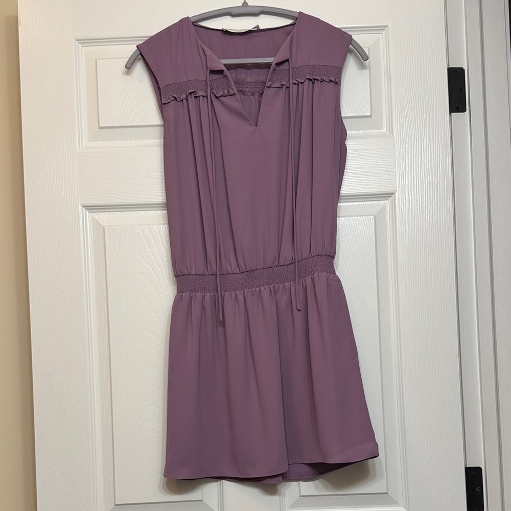 Amanda Uprichard Lavender Romper